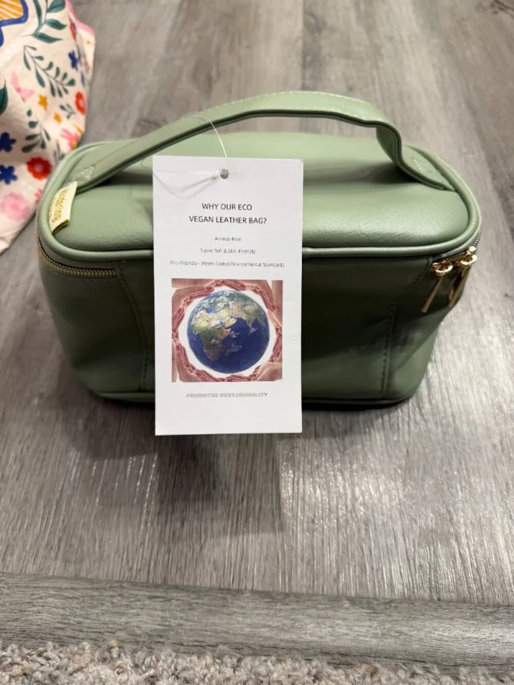 Wandering Nature “K” Makeup Bag